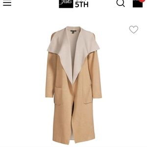 SOLD- Saks Fifth Ave Asymmetrical Cardigan